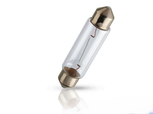 Автолампа 12V C 10W SV8.5/8 43мм cофитная Philips