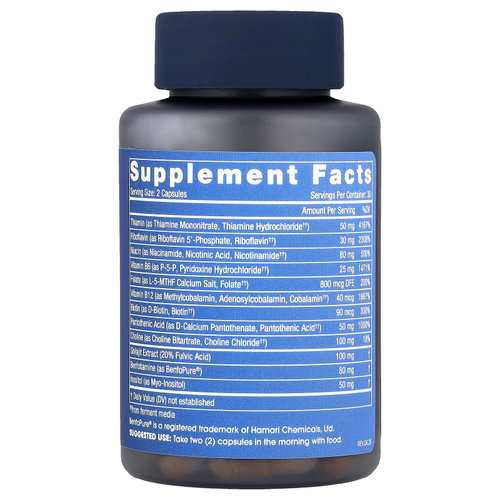 ProHealth Longevity, комплекс витаминов группы B для долголетия, 60 капсул