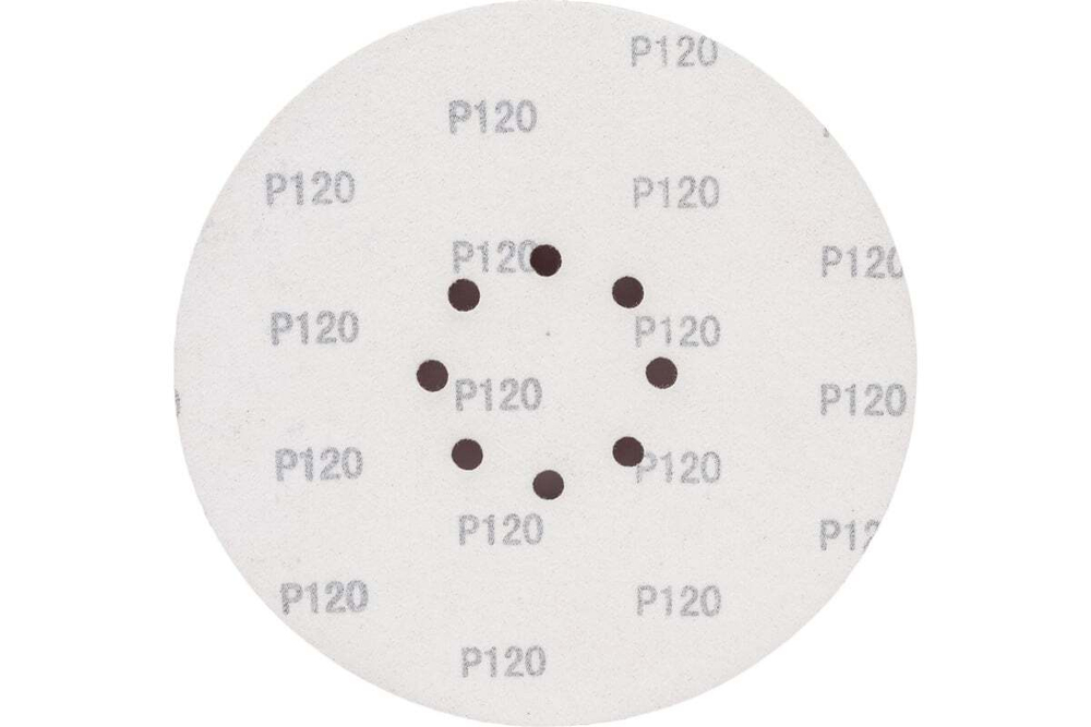 Круг шлифовальный 225 мм, Р120, 5 шт ELITECH 200000