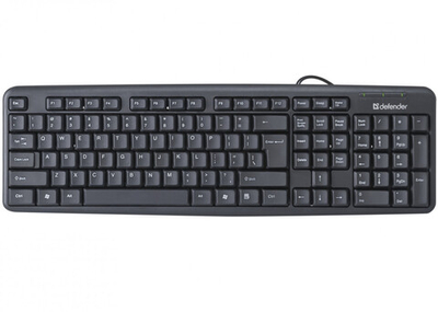 Клавиатура Defender Element HB-520U B Black, standart, USB