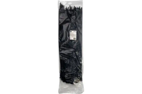 Стяжки пластиковые Cablexpert 550 мм х 9 мм, черные (100 шт.) NYT-550x9B