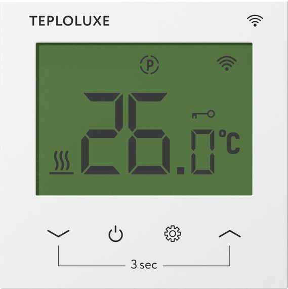 Терморегулятор Теплолюкс Pontus wi-fi белый 39741