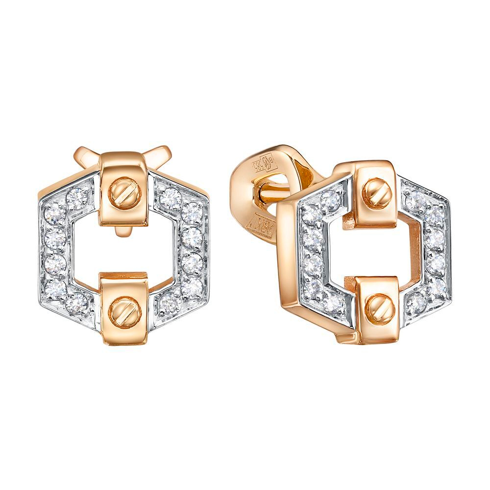 Серьги из золота 585 пробы
