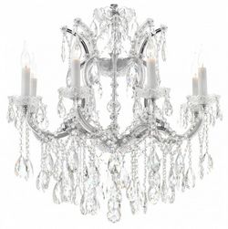 Подвесная люстра iLamp Diamond 6071-8 CR+CL