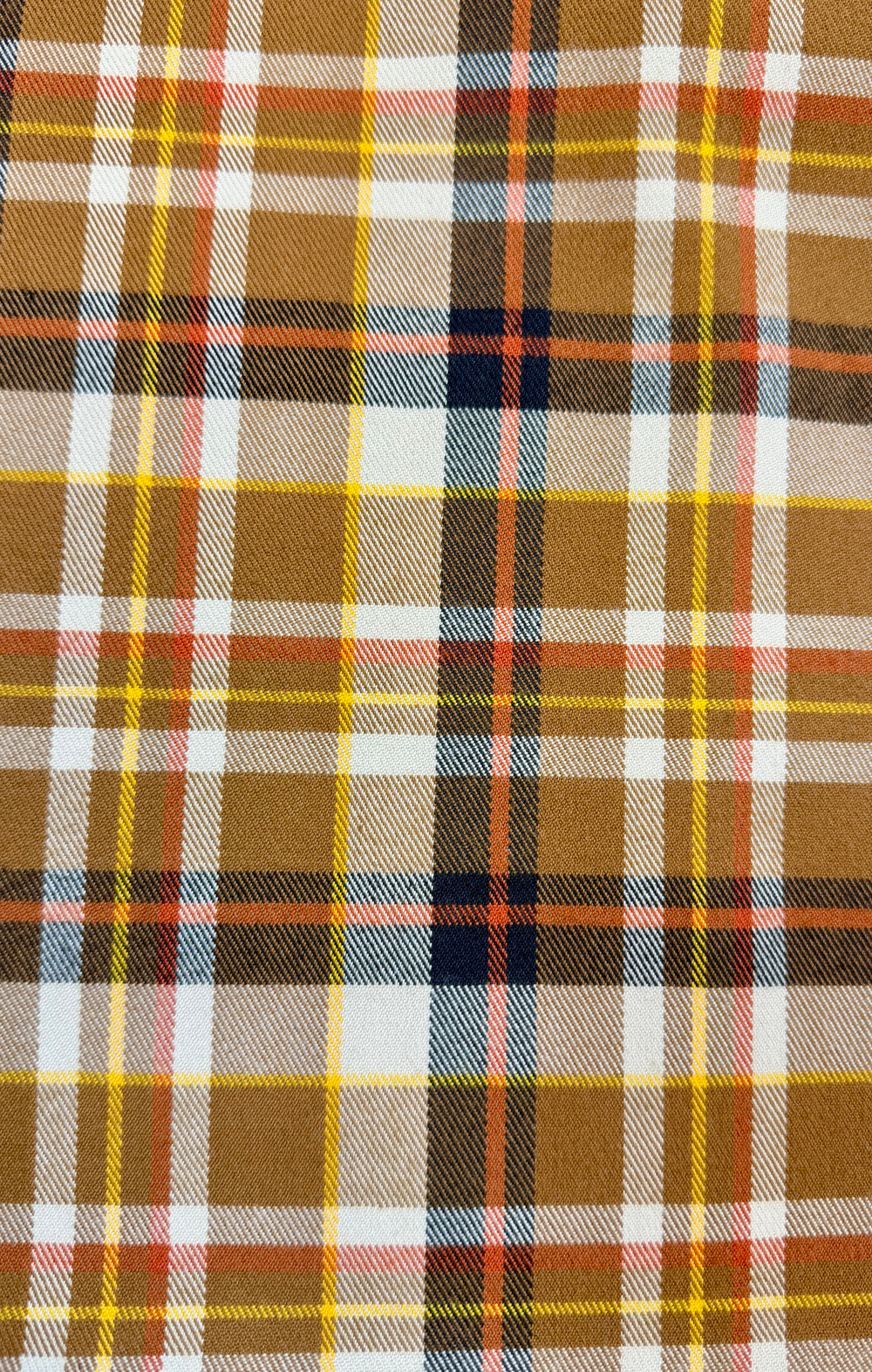 Ткань плательная в клетку (Италия) шерсть/вискоза/поламид ш-145см цена за 1 м