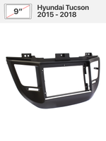 Переходная рамка 9" и комплект проводов для Hyundai Tucson 2015 - 2018