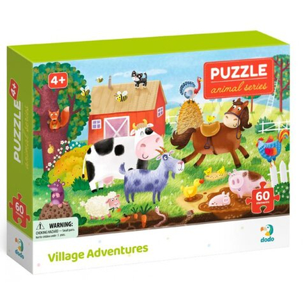 Додо - биомы-головоломки 60 шт. Деревенское приключение 300 377