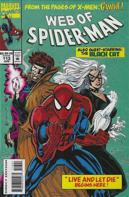 Комикс Web of Spider-Man #113