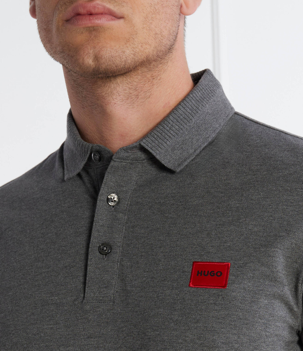 Поло Dereso232 HUGO - серый(50490770)