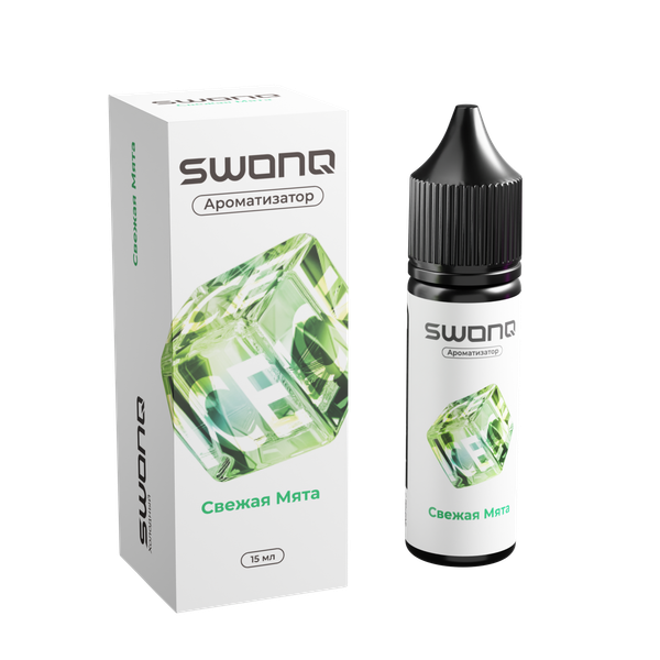 Купить Ароматизатор SWONQ Ice Cluster 15 мл - Свежая Мята