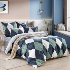 Джин (синий) КПБ сатин Евро 4н