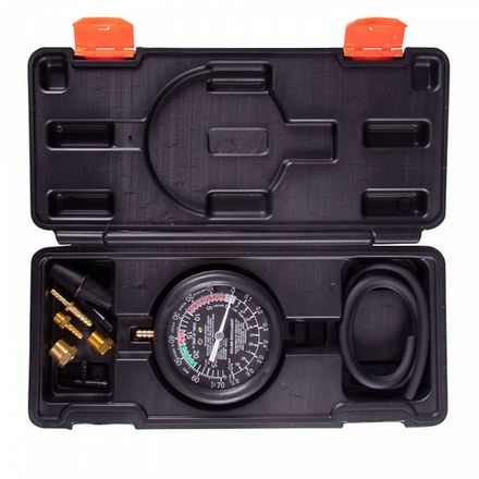 Цена на AFFIX (AF12030003C) Вакуумметр, от -1 до 1 бар, комплект адаптеров, кейс, 5 предметов