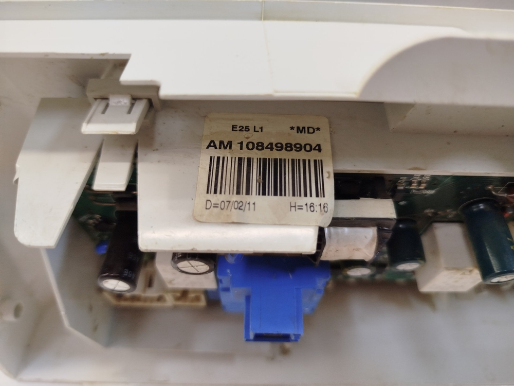 424 Силовой модуль и панель индикации в сборе для стиральной машины Electrolux EWT 136580 W б/у