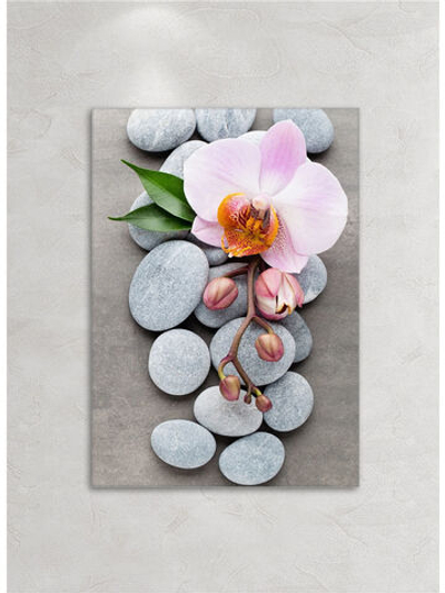Картина на стекле интерьерная орхидея Декор для дома, подарок