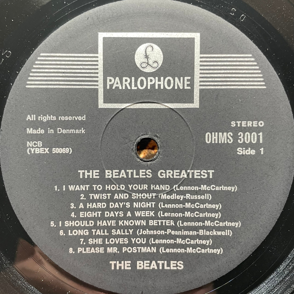 The Beatles - Beatles' Greatest (Дания 1970г.)
