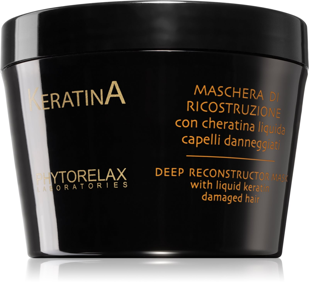 Phytorelax Laboratories Keratina - кератиновая маска для поврежденных волос /   250  ml  / GTIN 8030976009037