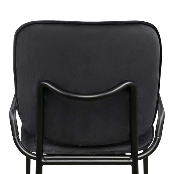 Стул Ror, Double Frame, черный велюр