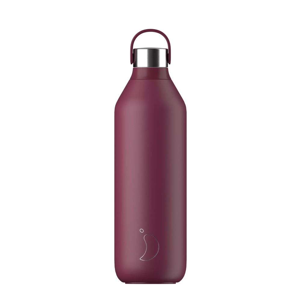 Chilly's Bottles - Термобутылка Series 2 1л слива / артикул   B1000S2PLUM  / GTIN 604947807731