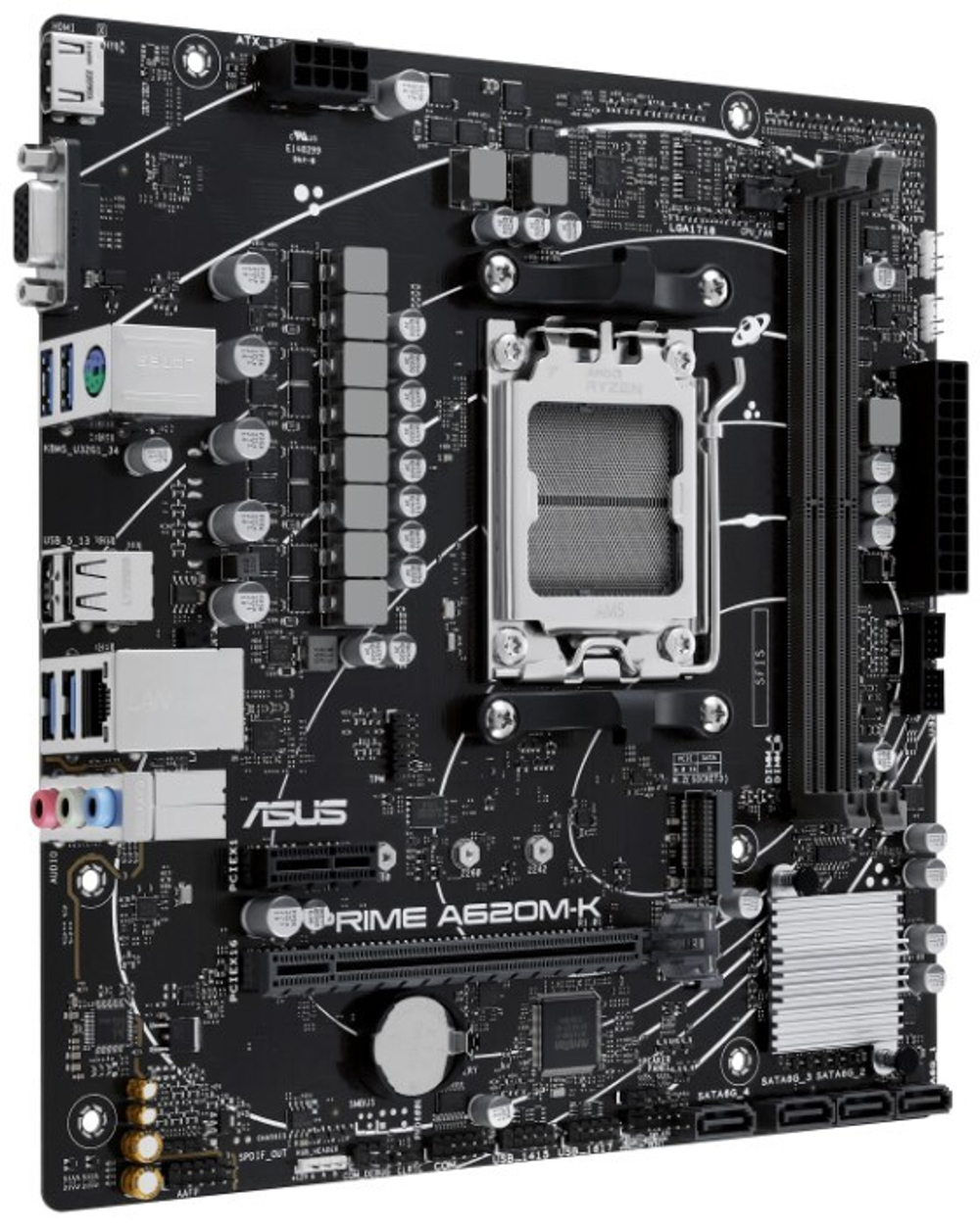 Материнская плата mATX ASUS PRIME A620M-K