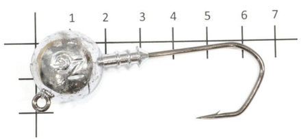 Джиг-головка ZYUGI 5/0 30-44гр, 120 (4шт в уп)