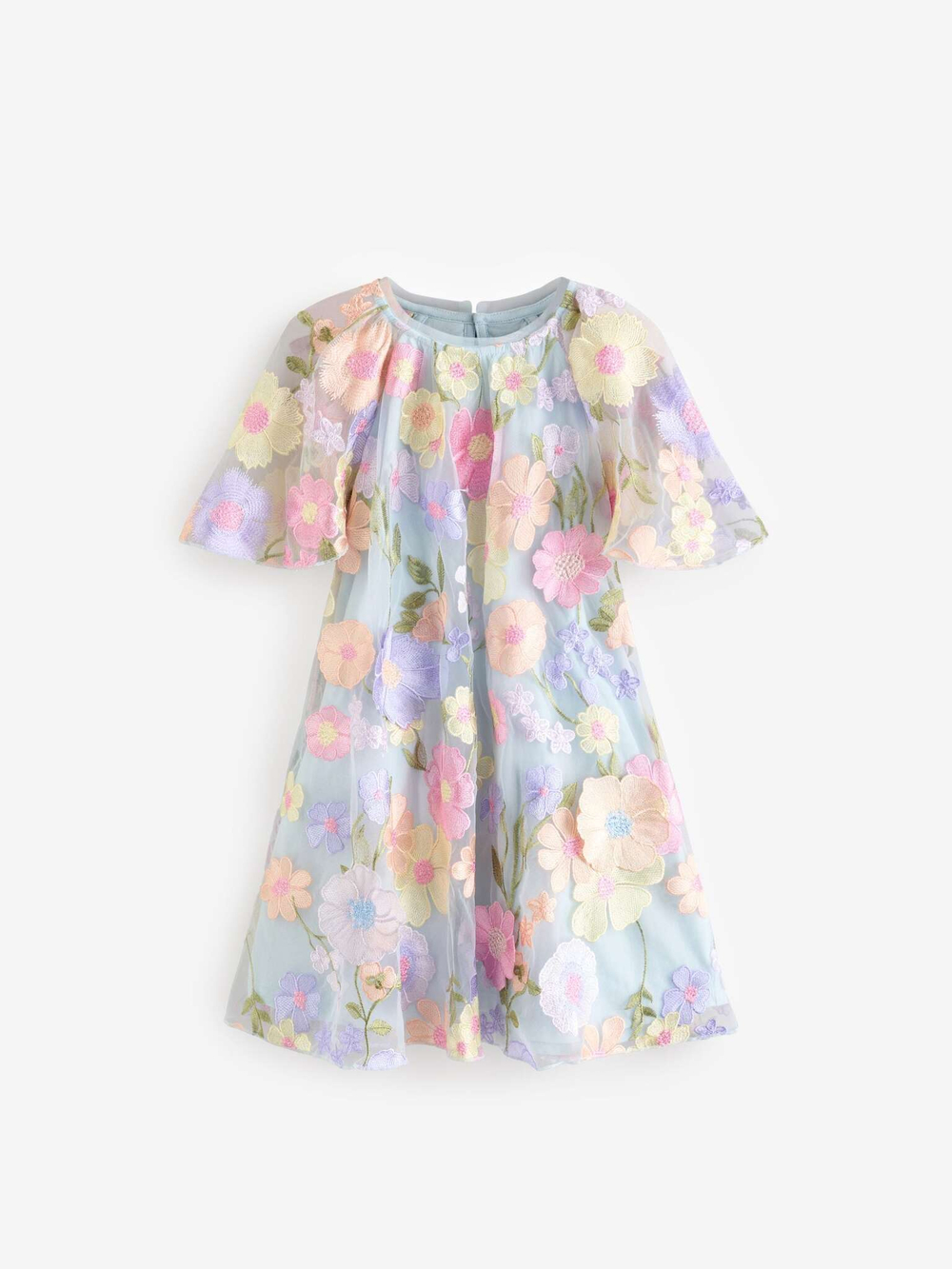 Платье для девочки Next E57-540, Голубой