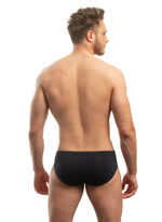 Хлопковые мужские трусы-слипы (Размер: M) (Цвет: серый)