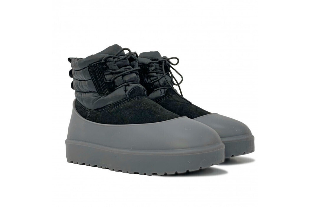 UGG Classic Mini Lace-Up Weather Black