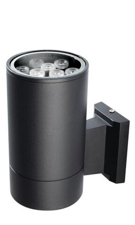 Светильник светодиодный архитектурный PWL-200110/30D 1х9Вт 6500К BL IP65 фасадный исполнение односторон. черн. Pro JazzWay 2857965B