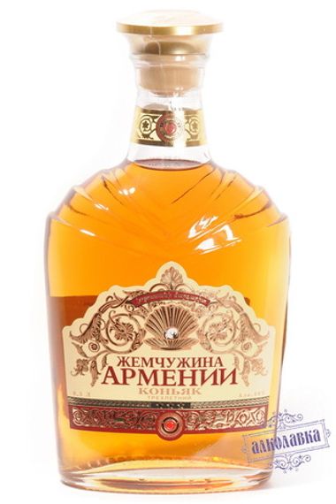 Коньяк Жемчужина Армении трехлетний 0,5л. 40%
