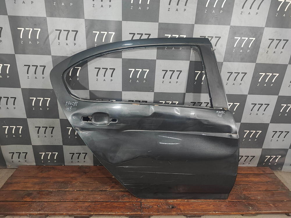 Дверь задняя правая Peugeot 408 12-нв Б/У Оригинал 9678654780