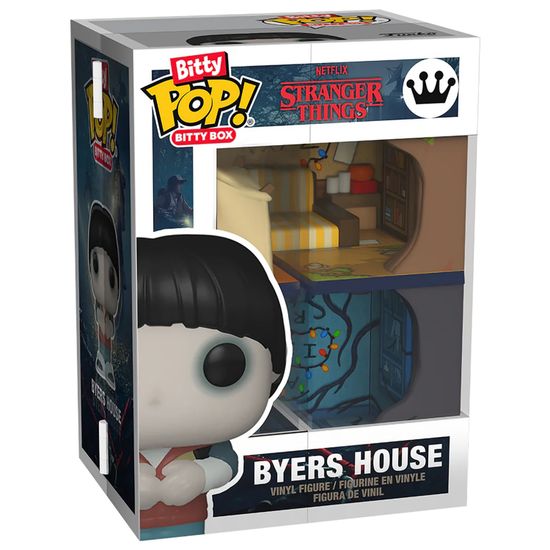 Набор Funko Bitty POP! Bitty Box Stranger Things Byers House +2 Bitty POP! Upside Down Will, Eleven w/Goggles 85534