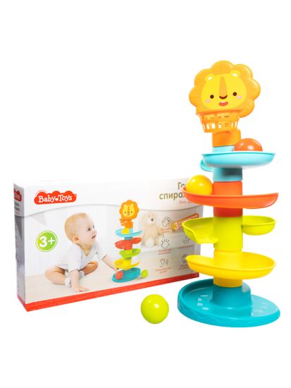 Игрушка "Горка-спиралька. Пять уровней" Baby toys