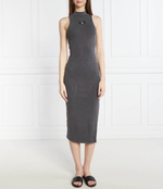 Платье WASHED RIB LABEL CALVIN KLEIN JEANS - графитовый(J20J223052)