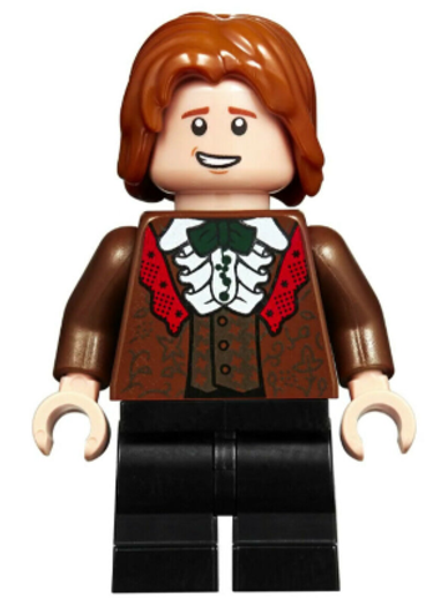 Минифигурка LEGO hp185 Рон Уизли (в бальном костюме)