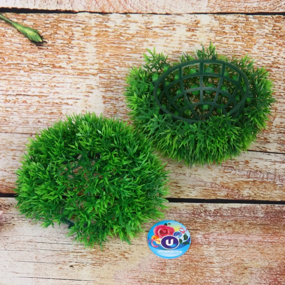 Искусственное растение шар «Самшит» салатовый D-16см Ultramarine