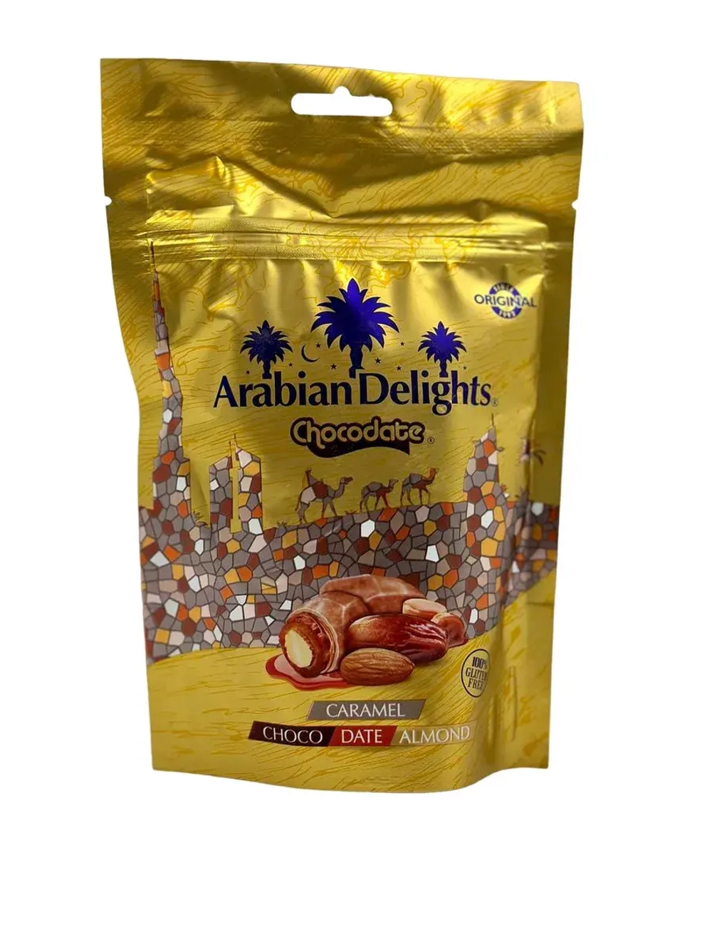 Конфеты с начинкой из финика и миндаля с карамелью Chocodate