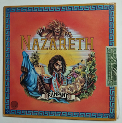 Винтажная виниловая пластинка LP Nazareth Rampant (Japan 1974) (No Obi)