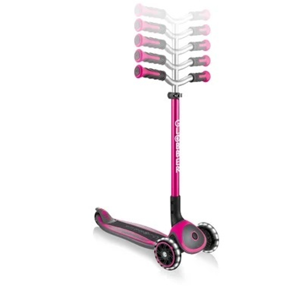 Самокат Globber Master Lights Розовый розовый