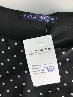 Платье FunDay в горошек, маркировка XL, визуально на 50 размер