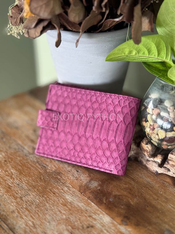 Бифолд кошелек из кожи питона WA-247