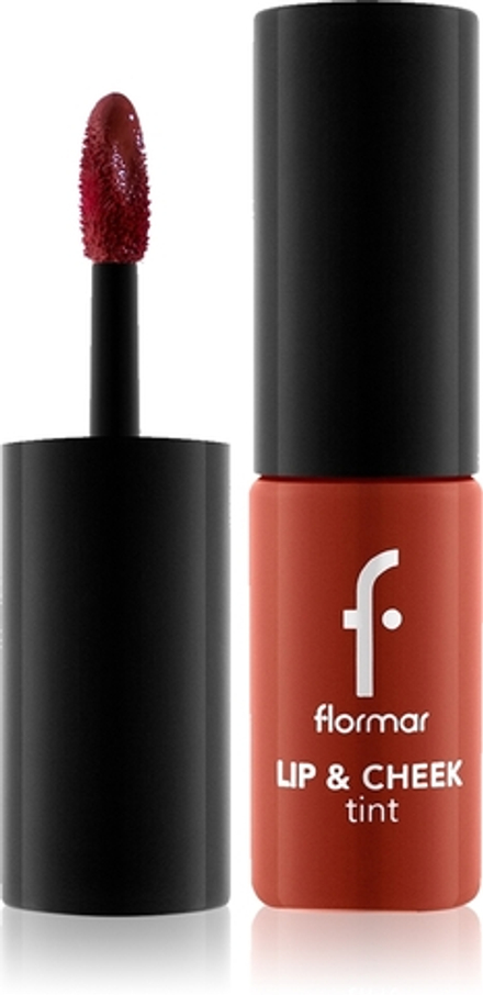 flormar Lip & Cheek Tint - Жидкие румяна для губ и щек, 6,7 ml