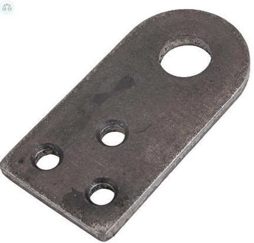 Проушина прямая 80*40 усиленная без покр. (толщ.5мм) Домарт / 9846