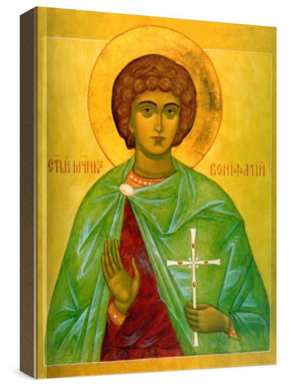 Вонифатий Тарсийский (рукописная икона)