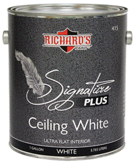 Американская краска Richard's SIGNATURE CEILING ULTRA WHITE