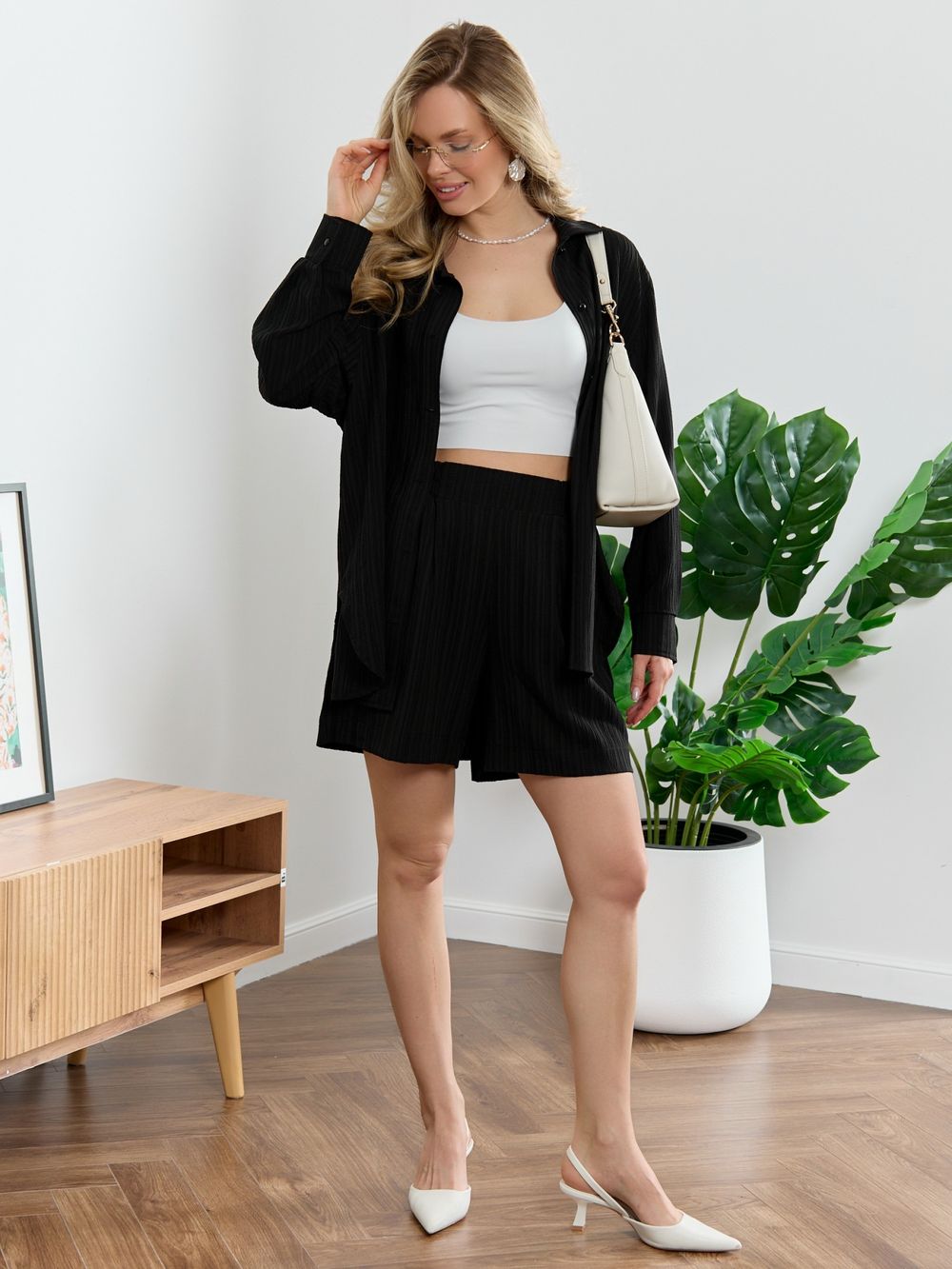 Рубашка Сиеста-5 Виотекс ЧЁРНЫЙ