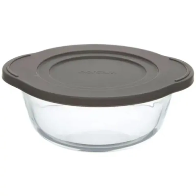 Кастрюля для запекания 1450мл c крышкой 59123GREY