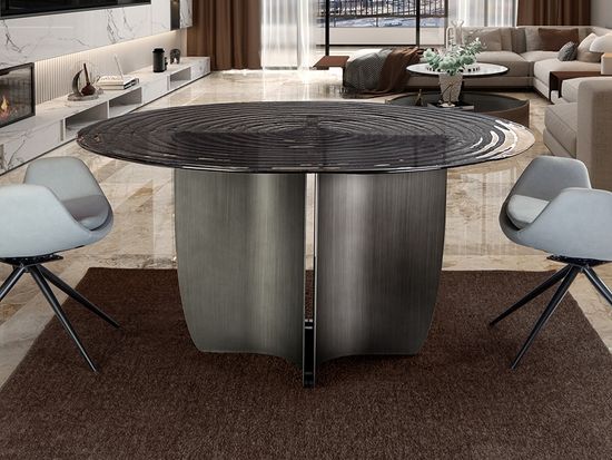 Night Обеденный стол 150D- свинцово-серый