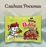 Рамён Булдак острая курица в бобовом соусе Корея