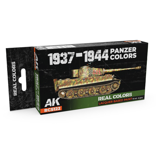 Набор красок AK Interactive Real Colors - 1937-1944 Panzer Colors