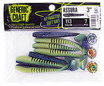 Мягкая приманка Generic Craft Assura 115мм цвет 113 5шт